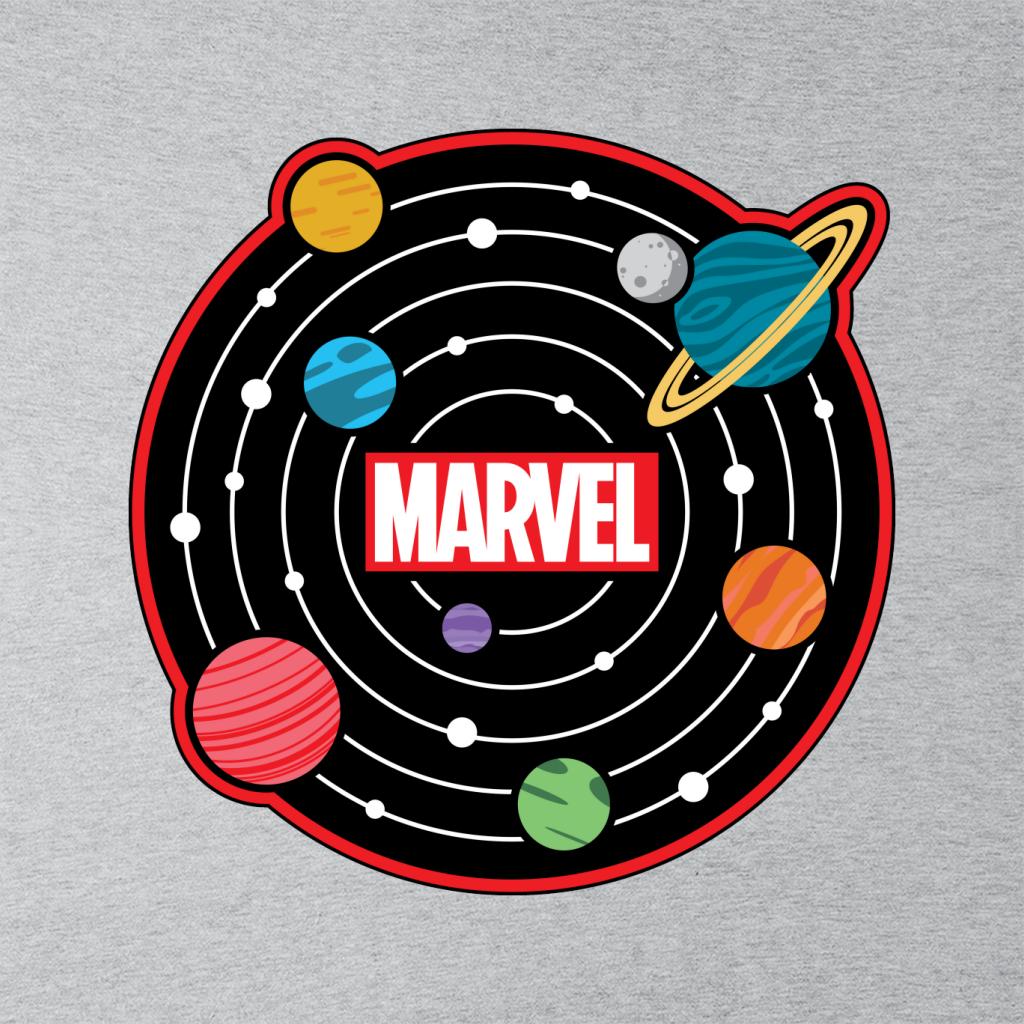 Marvel Planetary System Women's Hooded Sweatshirt-ALL + EVERY