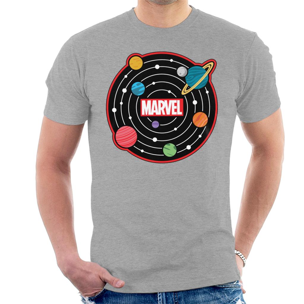 Marvel Planetary System Men's T-Shirt-ALL + EVERY