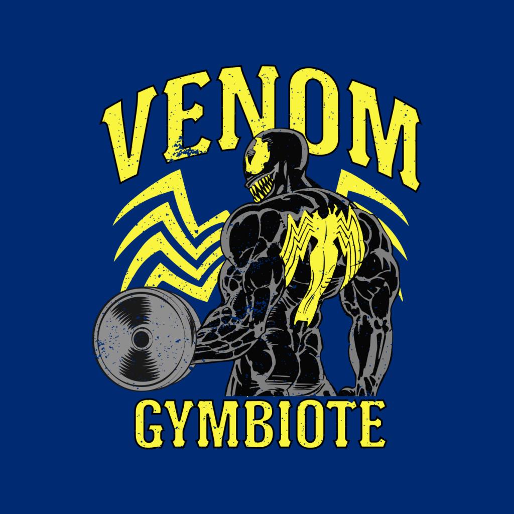 Marvel Venom Gymbiote Gym Fitness Men's Hooded Sweatshirt-ALL + EVERY