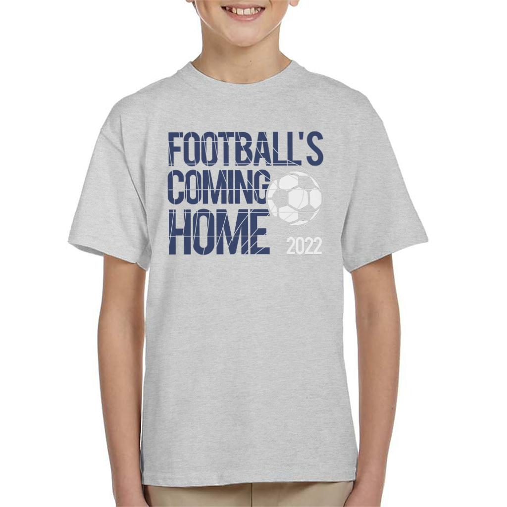 Football's Coming Home Back Of The Net Kid's T-Shirt