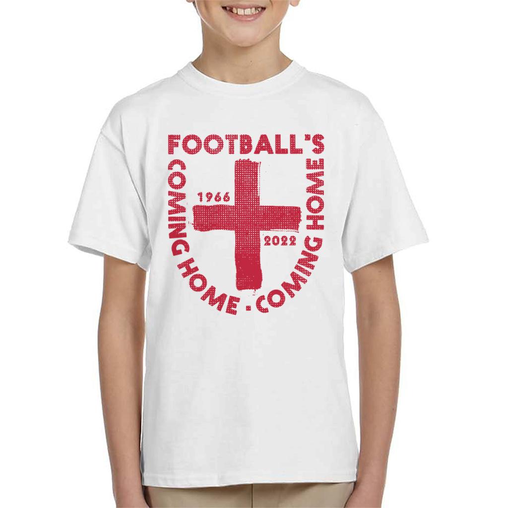 Football's Coming Home England Badge Kid's T-Shirt