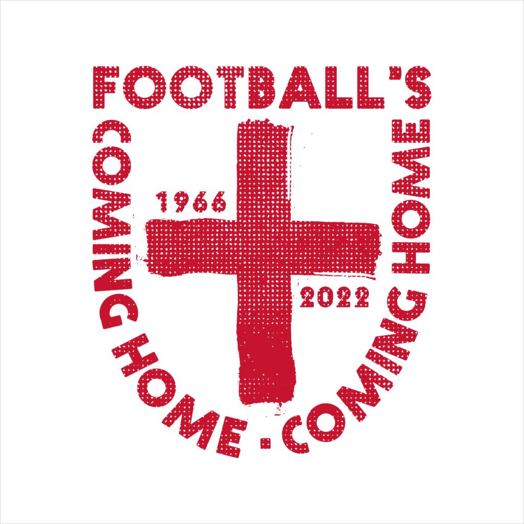 Football's Coming Home England Badge Men's T-Shirt-ALL + EVERY