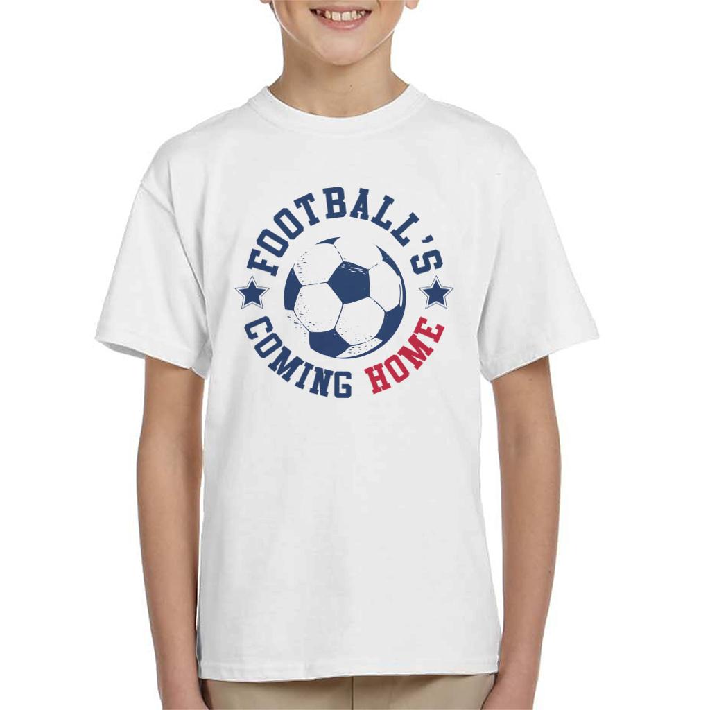 Football's Coming Home Football Badge Kid's T-Shirt