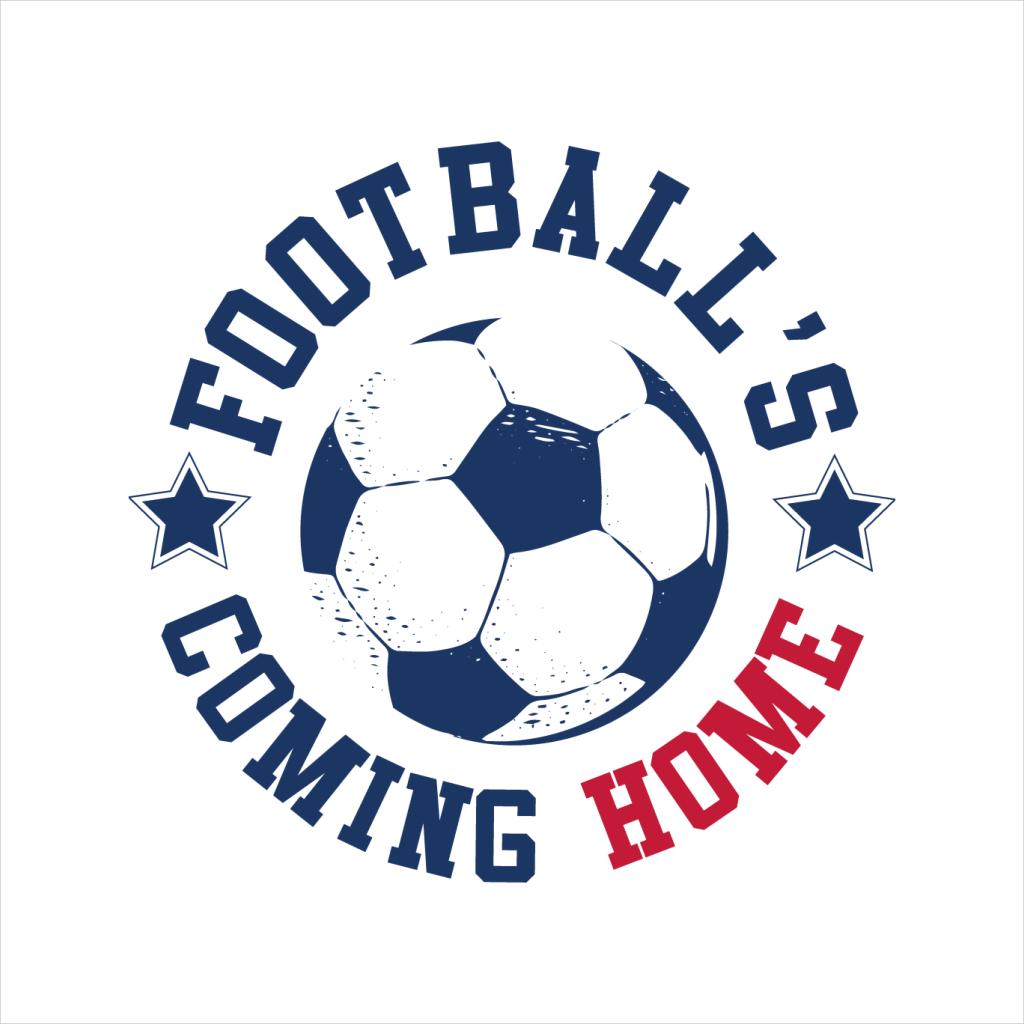 Football's Coming Home Football Badge Men's T-Shirt-ALL + EVERY