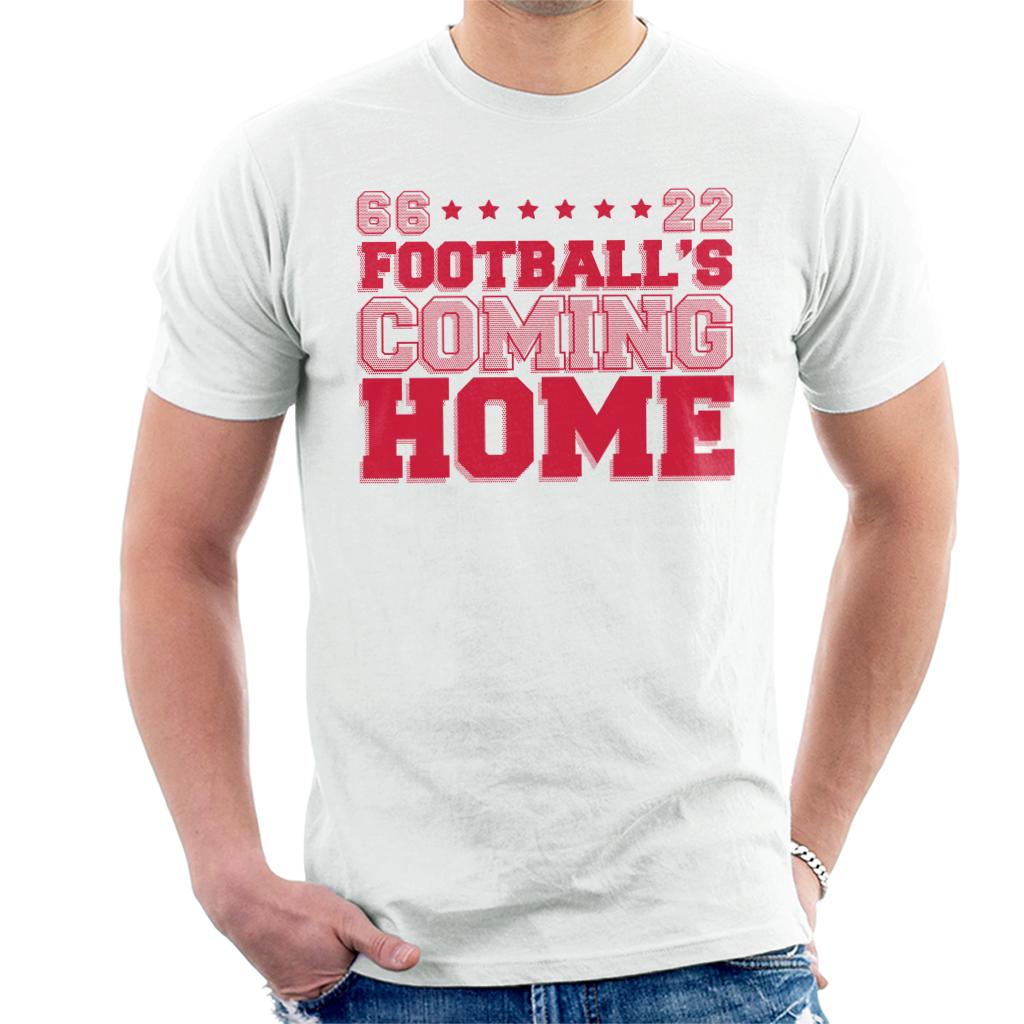 Football's Coming Home Halftone Dots Men's T-Shirt-ALL + EVERY