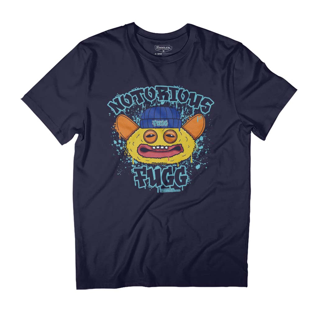 Fuggler Notorious Fugg Grin Grin Yellow Snuggler Men's T-Shirt-ALL + EVERY