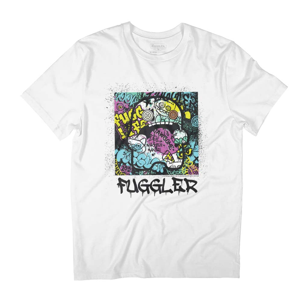 Fuggler Fugg Life Graffiti Men's T-Shirt-ALL + EVERY