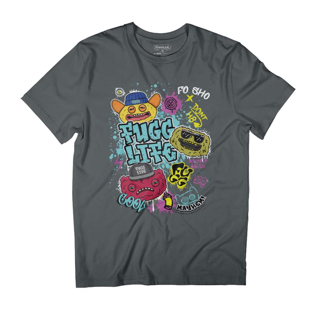 Fugg Life Grin Grin Count Underoo Mcgoo & Wide Eyed Weirdo Men's T-Shirt-ALL + EVERY