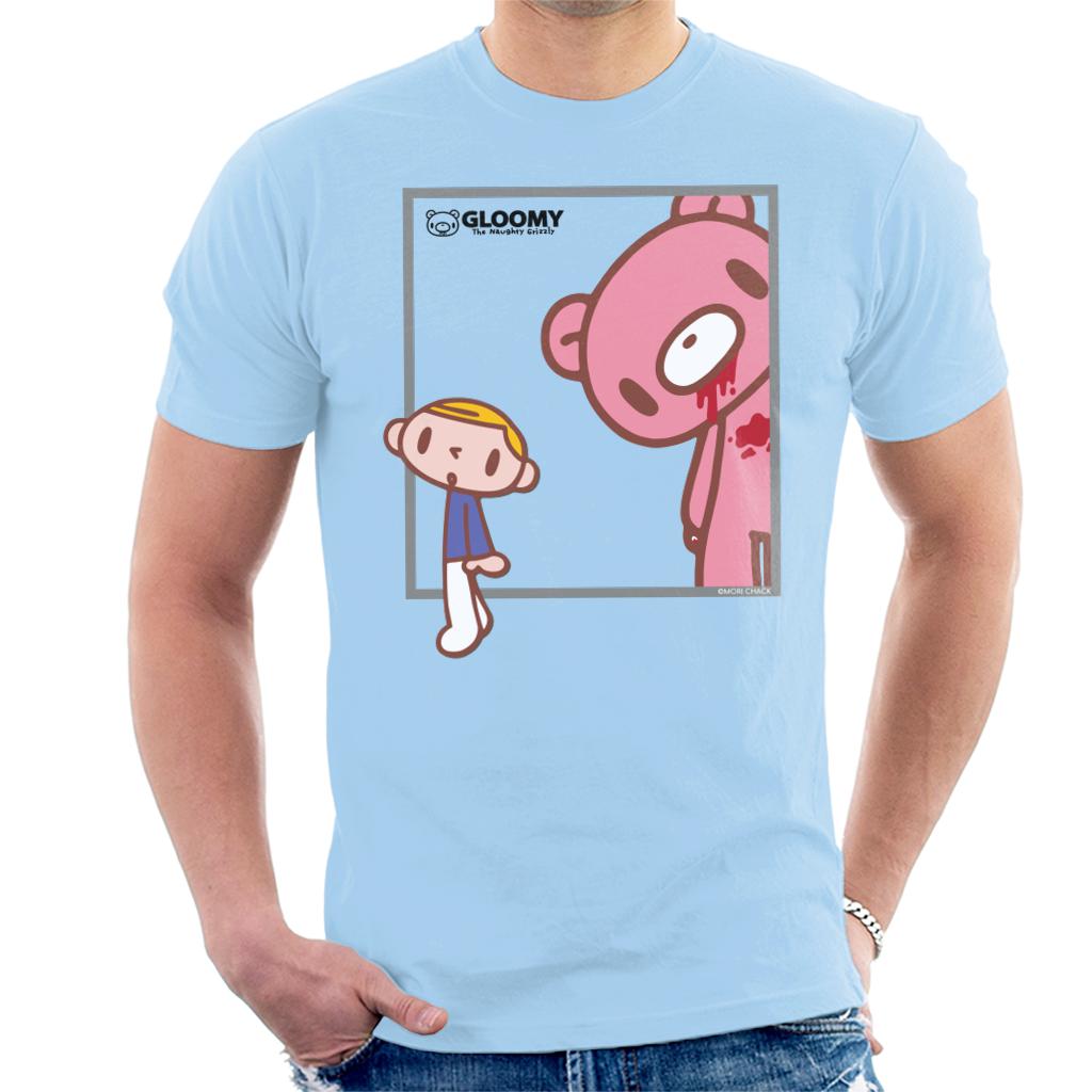 Gloomy Bear The Naughty Grizzly Pity Frame Anime Manga Men's T-Shirt