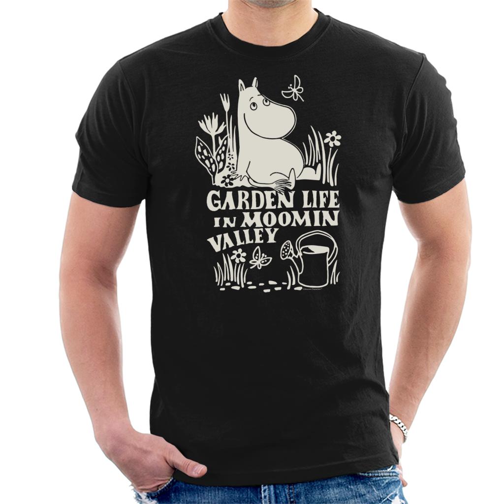 Moomin Garden Life Nature Scene Men's T-Shirt-ALL + EVERY