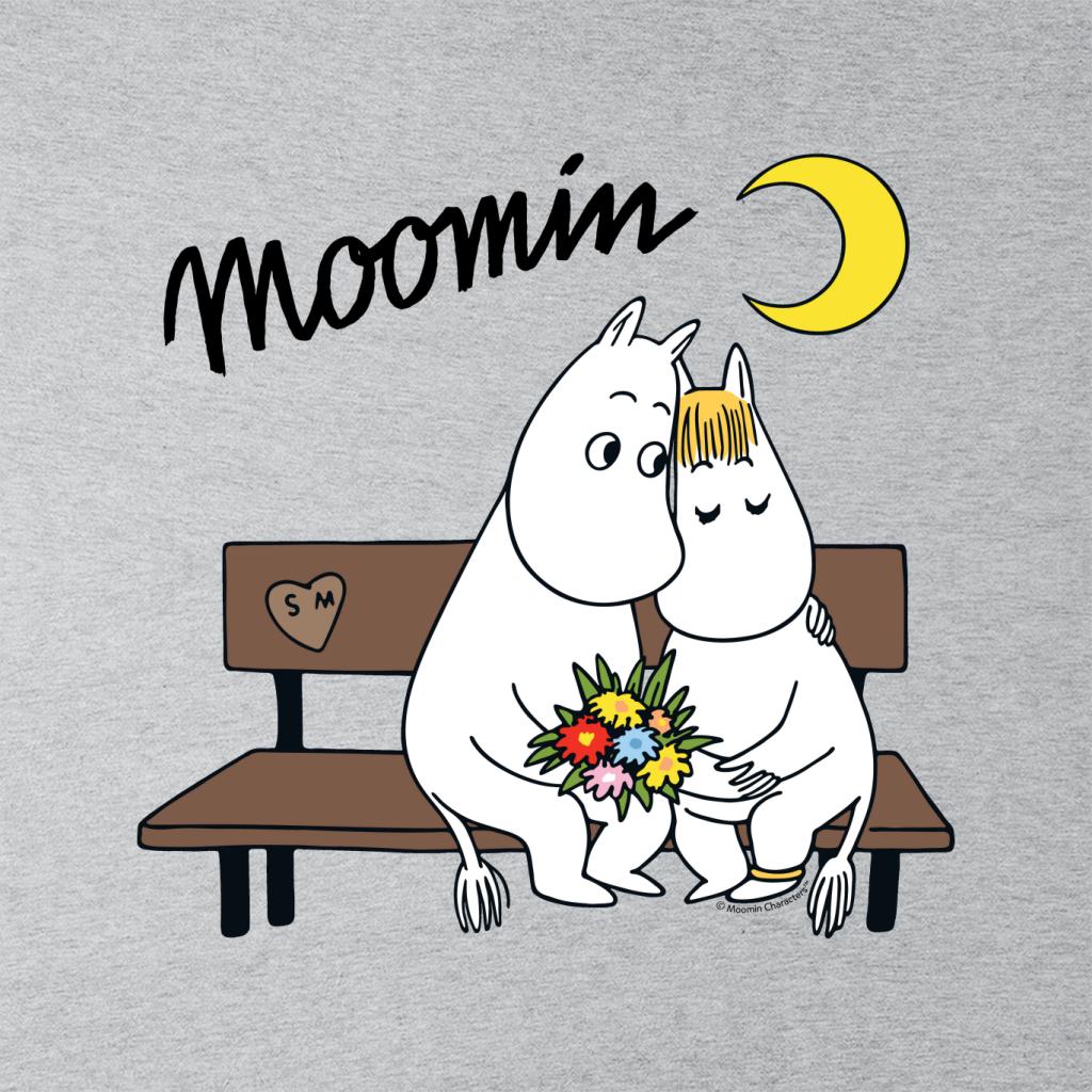 Moomin Moomintroll Snorkmaiden On Bench Women's T-Shirt-ALL + EVERY