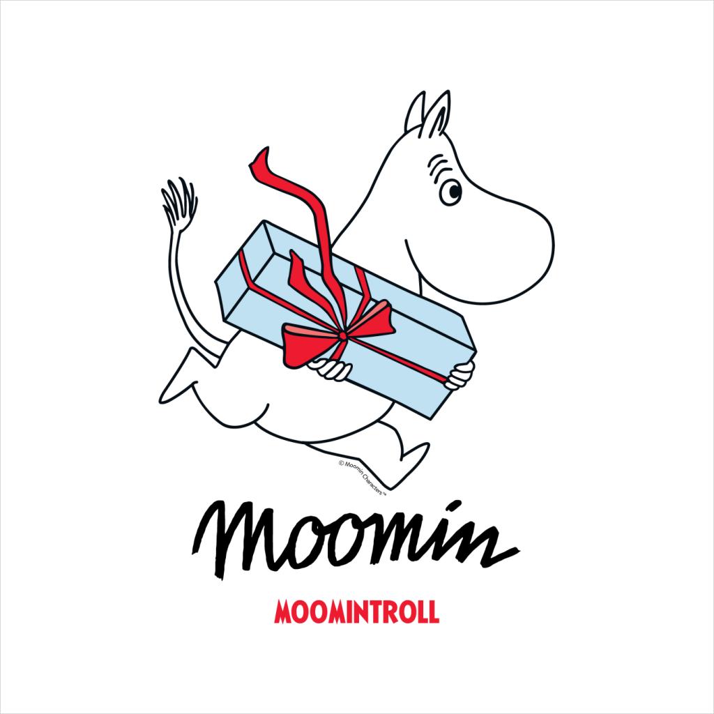 Moomin Moomintroll Carrying Present Women's T-Shirt-ALL + EVERY