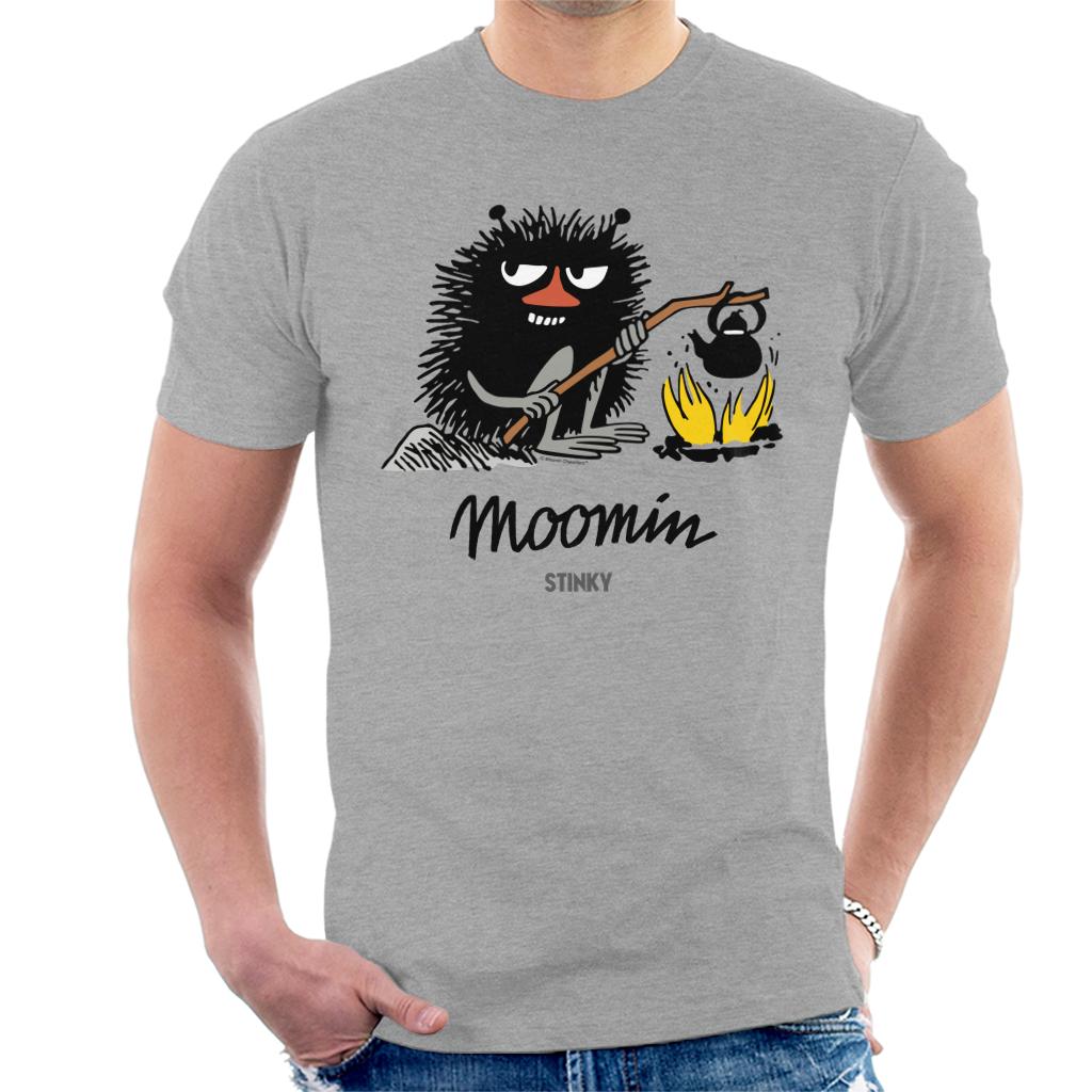 Moomin Stinky Heating Kettle Men's T-Shirt-ALL + EVERY