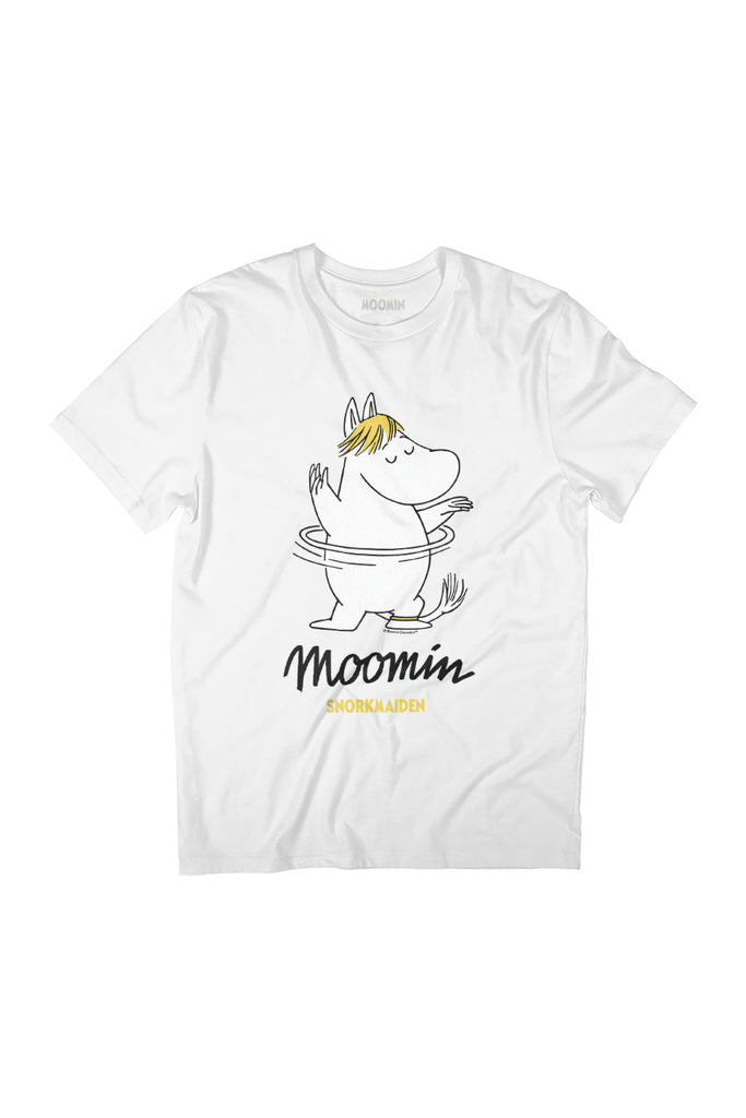 Moomin Snorkmaiden Dancing Women's Relaxed Fit T-Shirt-ALL + EVERY