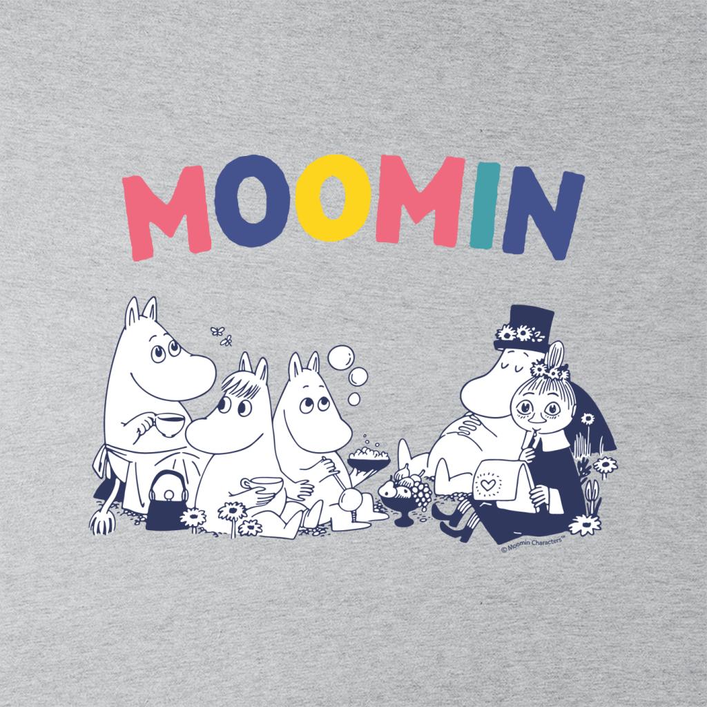 Moomin Family Rainbow Text Women's T-Shirt-ALL + EVERY