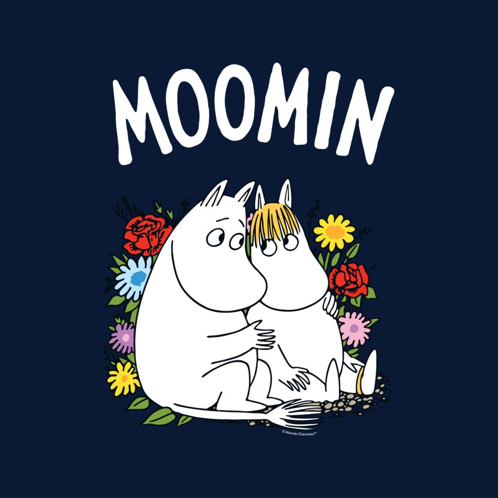 Moomin Moomintroll Snorkmaiden Flowers Women's T-Shirt-ALL + EVERY