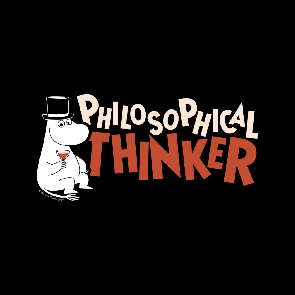 Moomin Moominpappa Drinking Philosophical Thinker Men's T-Shirt-ALL + EVERY