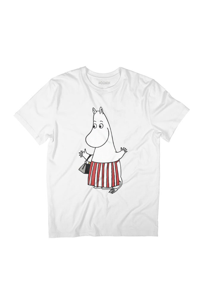 Moomin Moominmamma Waving Women's Relaxed Fit T-Shirt-ALL + EVERY