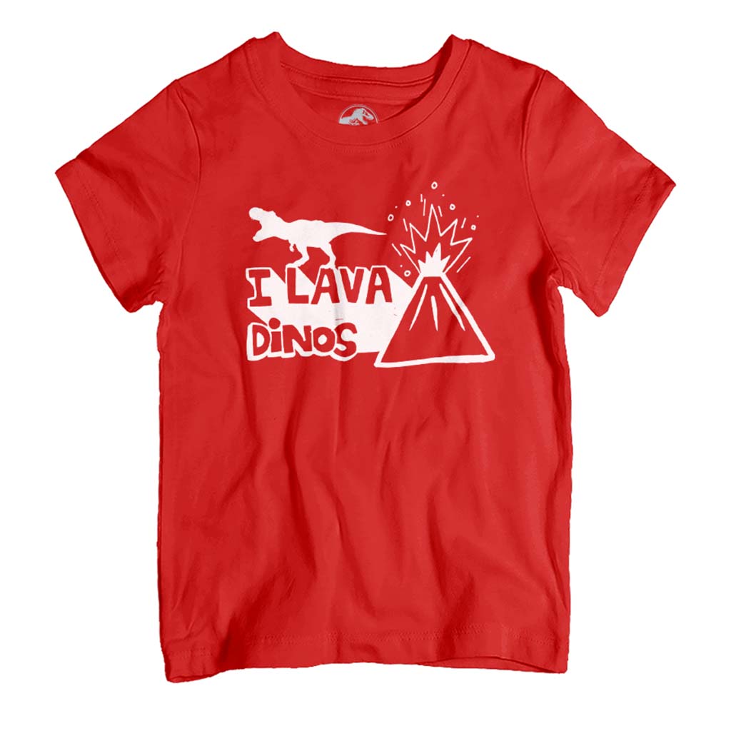 Universal Jurassic World Fallen Kingdom I Lava Dinos Kid's T-Shirt-ALL + EVERY