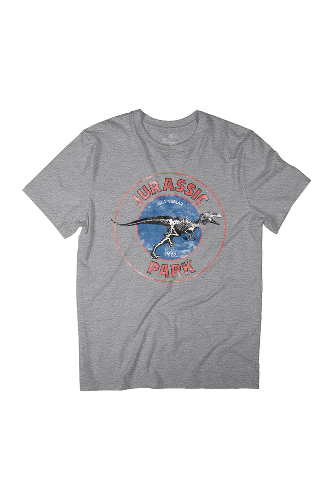 Universal Jurassic Park Isla Nublar Women's Relaxed Fit T-Shirt-ALL + EVERY