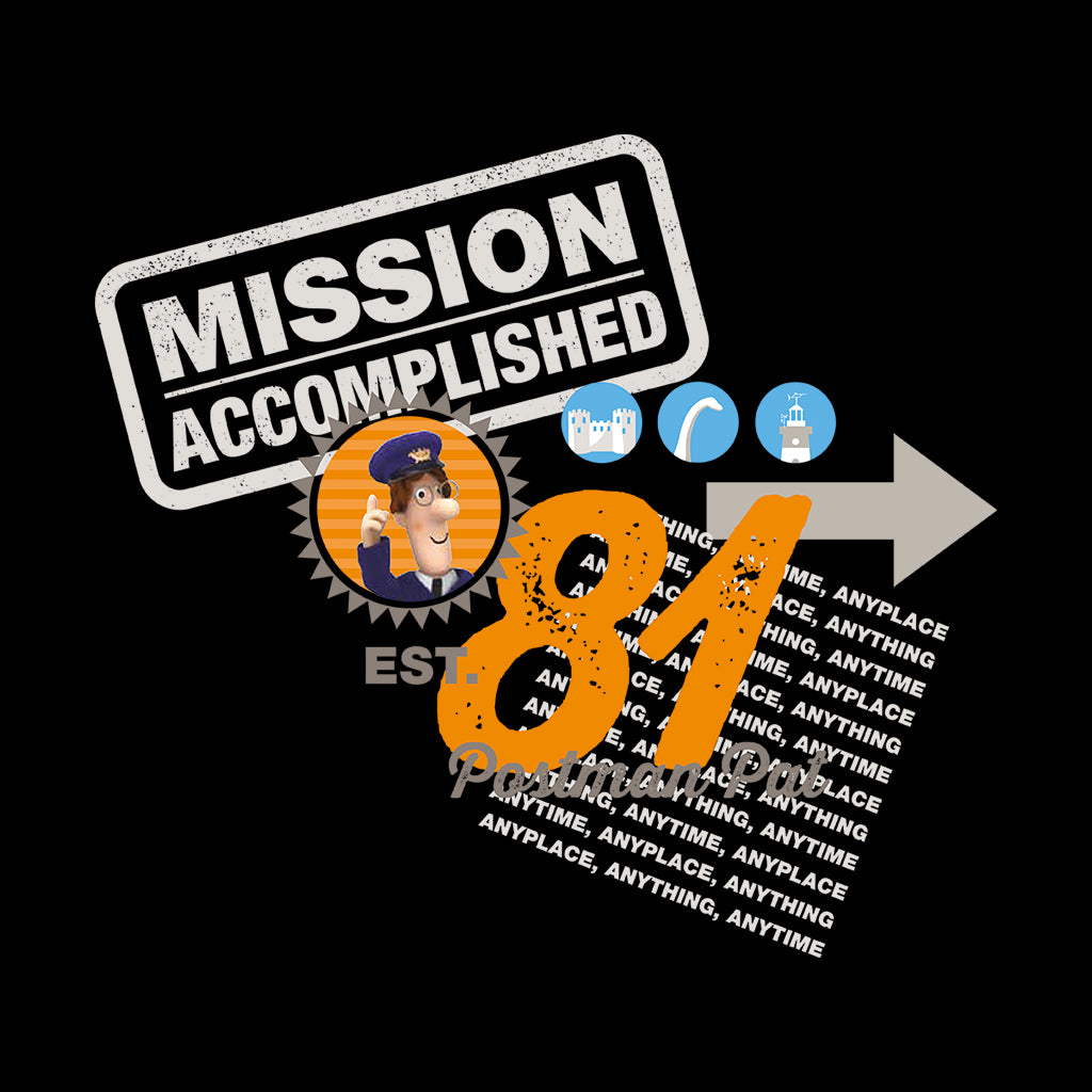 Postman Pat Mission Accomplished Men's T-Shirt-ALL + EVERY