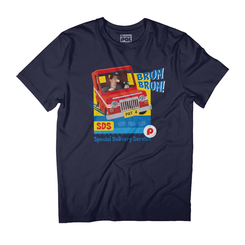 Postman Pat Brum Brum Special Delivery Service Men's T-Shirt-ALL + EVERY
