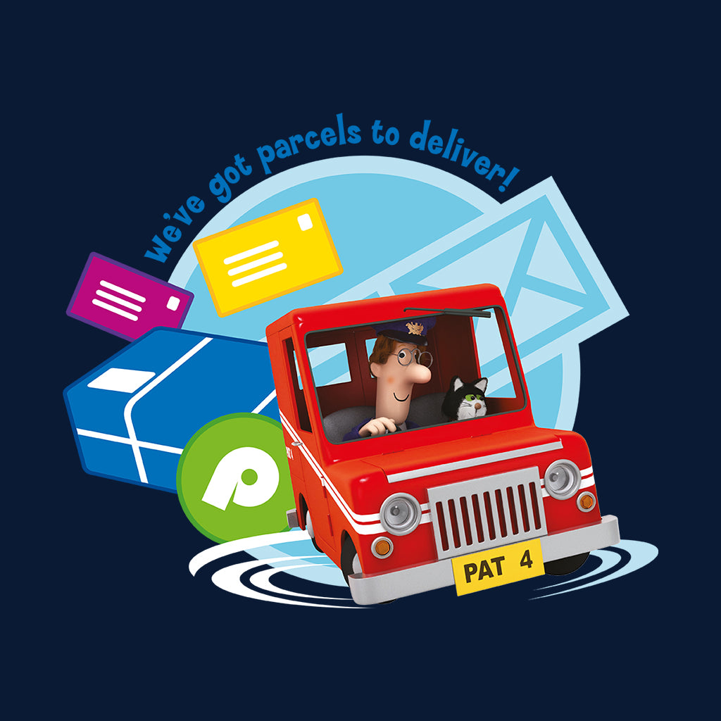 Postman Pat And Jess We Have Got Parcels To Deliver Men's T-Shirt-ALL + EVERY