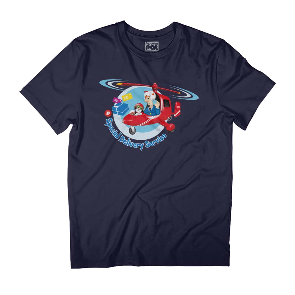 Postman Pat Thumbs Up Mission Accomplished Men's T-Shirt-ALL + EVERY