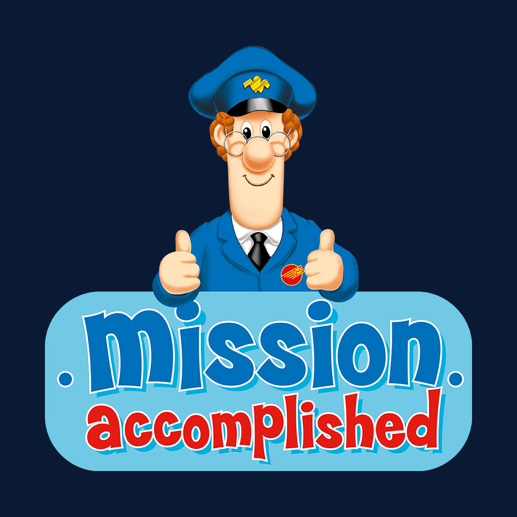 Postman Pat Thumbs Up Mission Accomplished Men's T-Shirt-ALL + EVERY