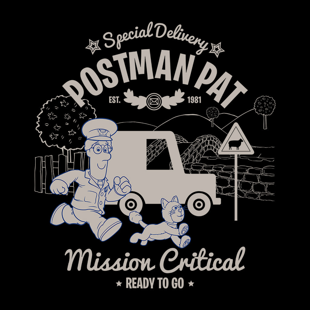 Postman Pat And Jess Mission Critical Men's T-Shirt-ALL + EVERY