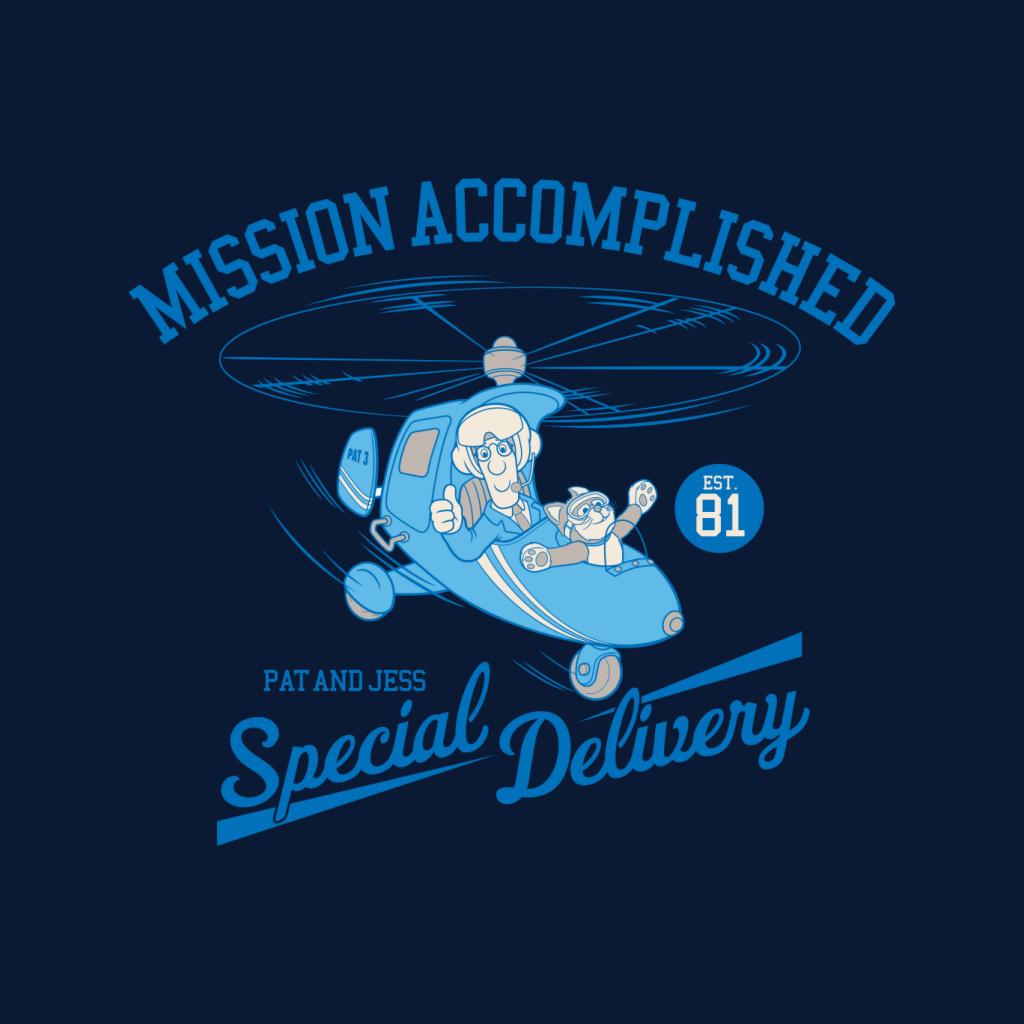 Postman Pat And Jess Special Delivery Mission Accomplished Men's T-Shirt-ALL + EVERY
