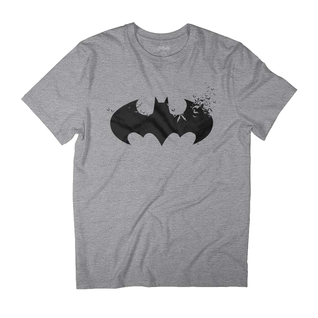 Batman Black Bat Symbol Silhouette Men's T-Shirt