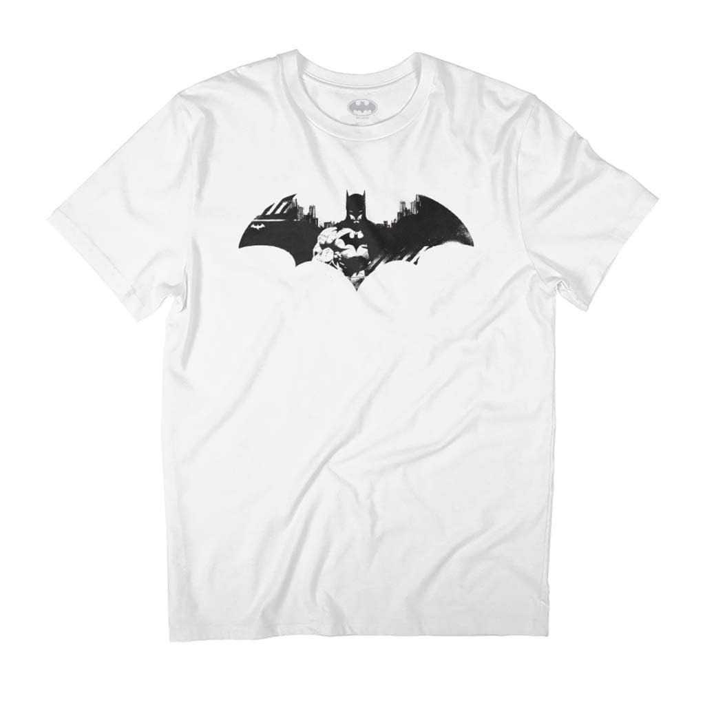 Batman Bat Symbol In Gotham City Men's T-Shirt