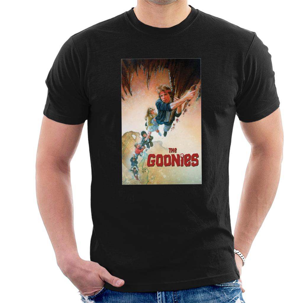 The Goonies Movie Poster Art Men's T-Shirt-ALL + EVERY