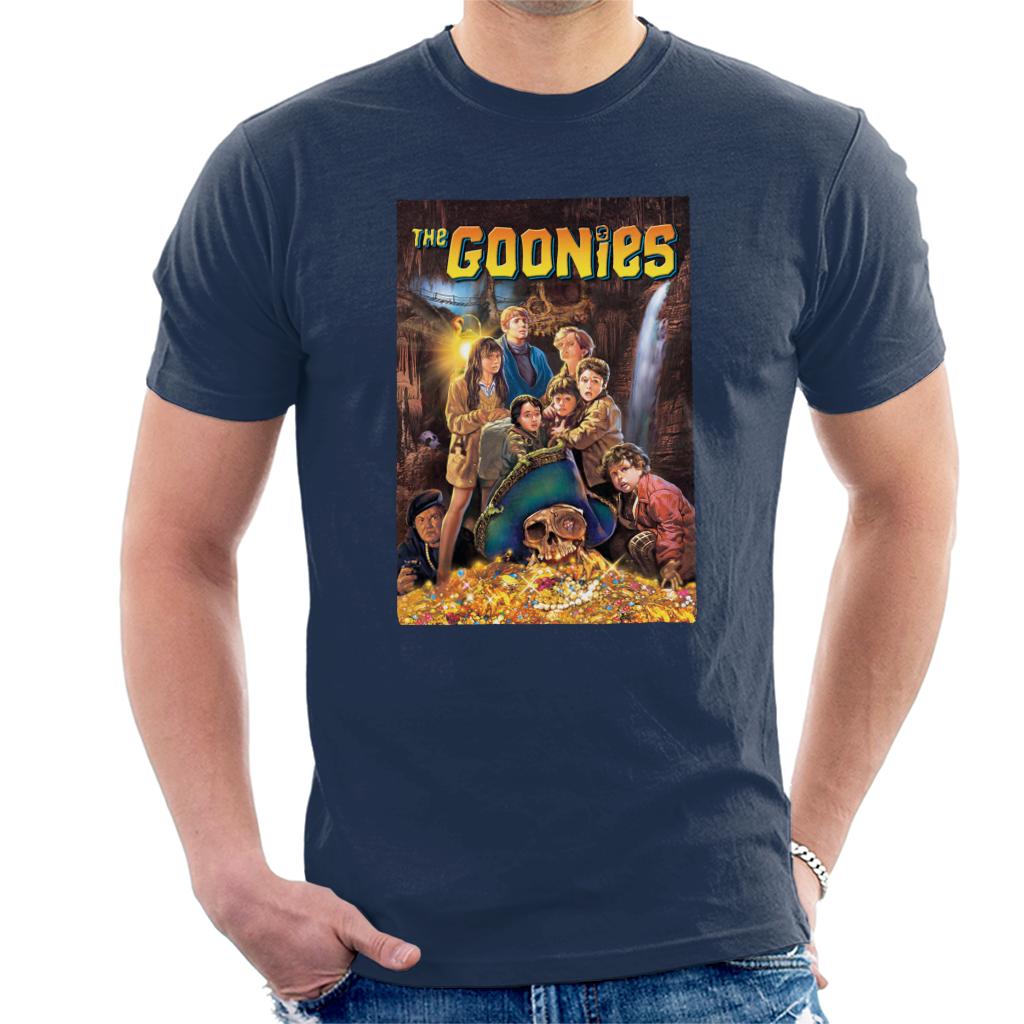The Goonies Treasure Scene Men's T-Shirt-ALL + EVERY