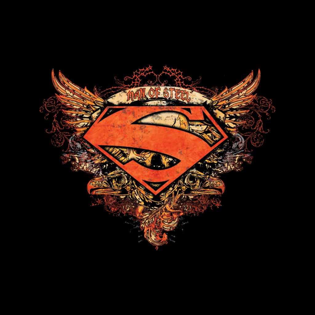 Superman Wings Tattoo Man Of Steel Kid's T-Shirt-ALL + EVERY