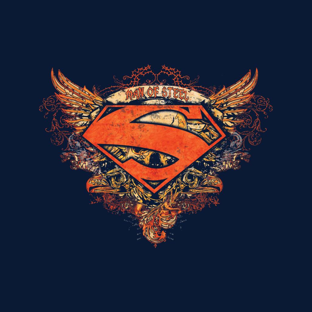 Superman Wings Tattoo Man Of Steel Women's T-Shirt-ALL + EVERY