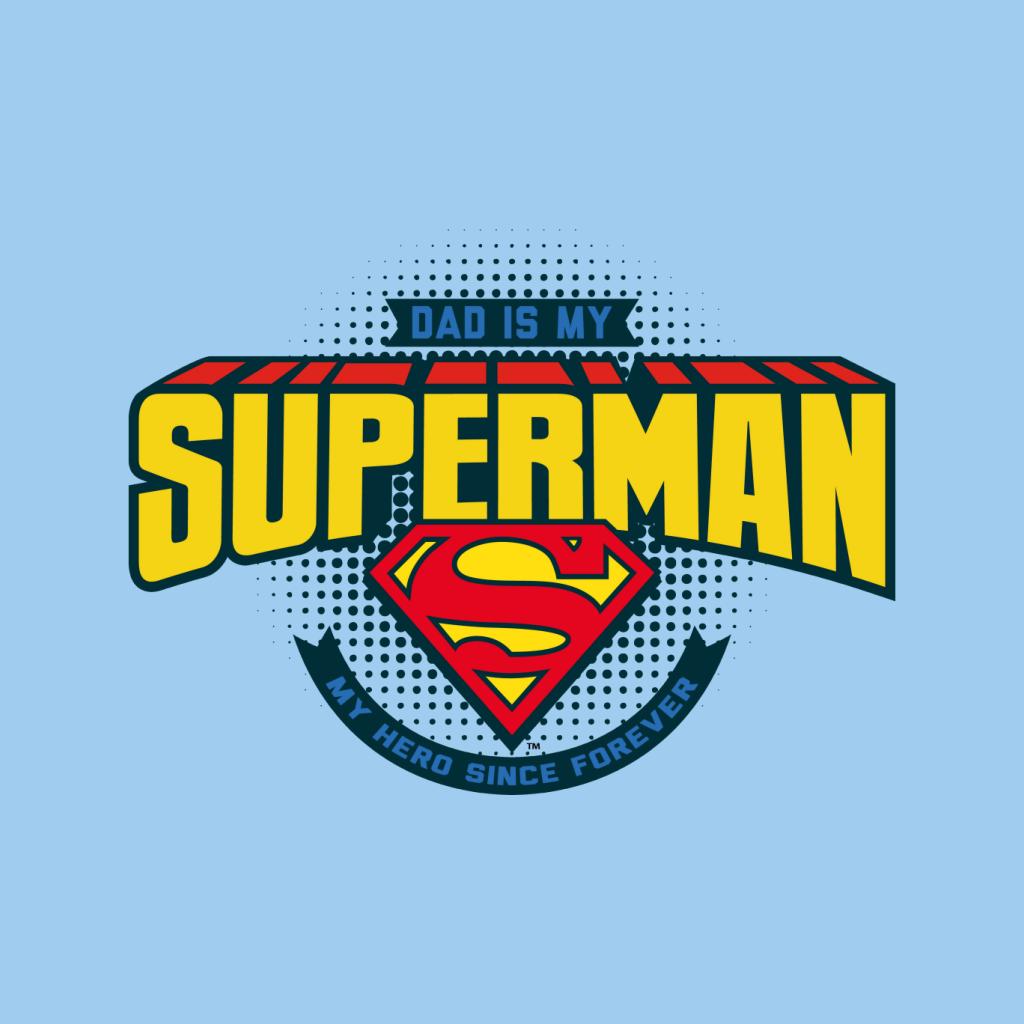 Superman Fathers Day Dad Is My Hero Since Forever Kid's Sweatshirt-ALL + EVERY