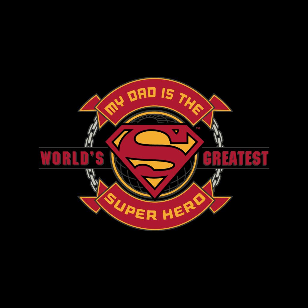 Superman My Dad Is The Super Hero Fathers Day Kid's Hooded Sweatshirt-ALL + EVERY