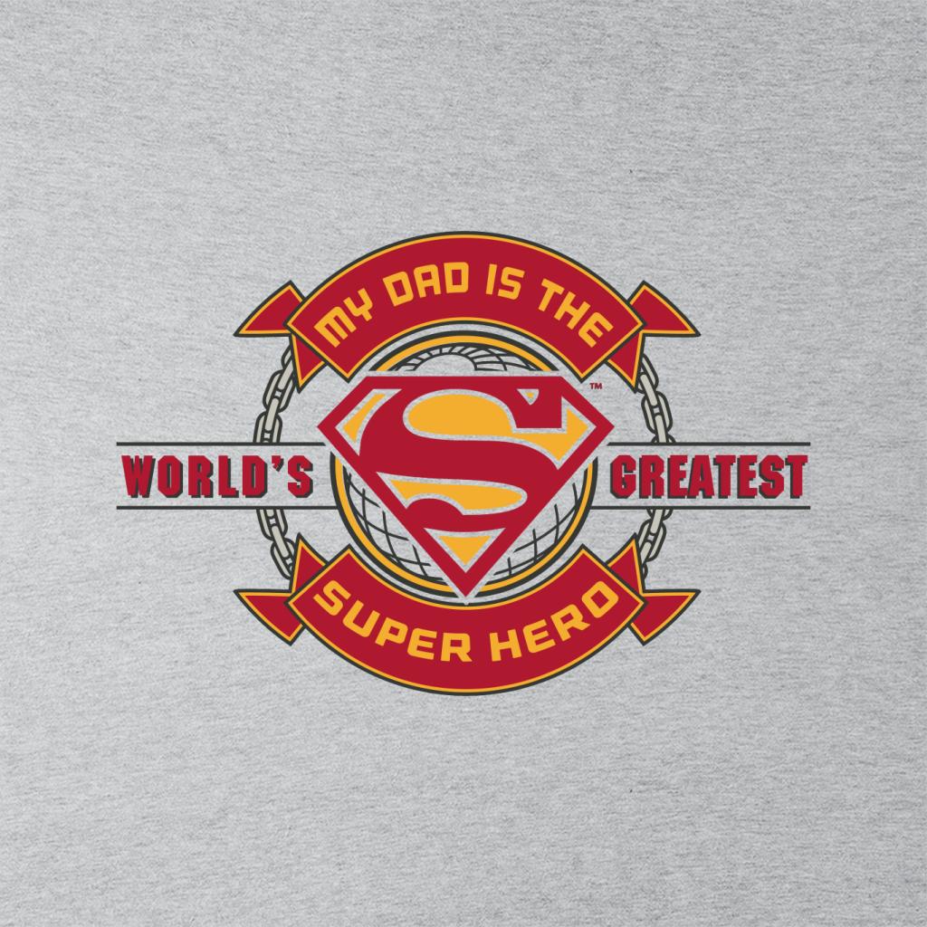 Superman My Dad Is The Super Hero Fathers Day Kid's Hooded Sweatshirt-ALL + EVERY