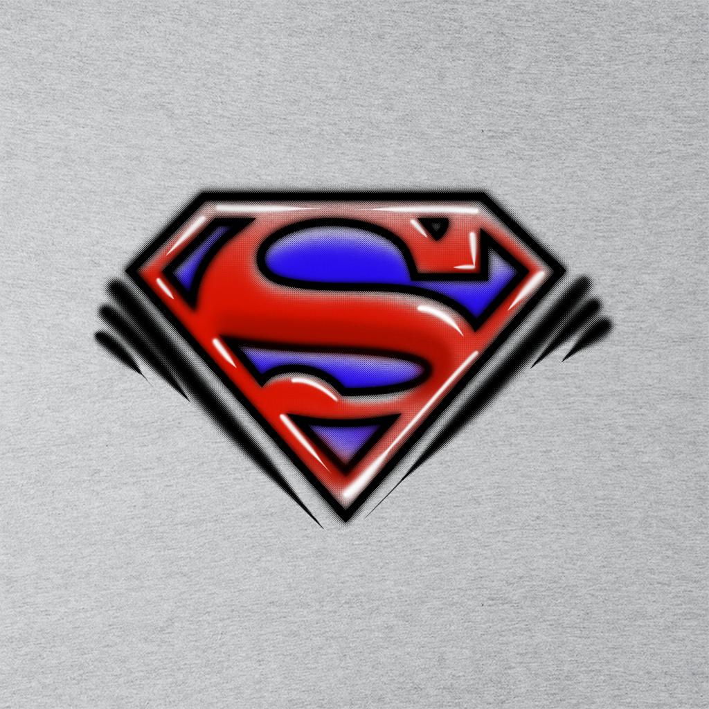 Superman Classic S Logo Pop Art Dot Style Kid's Hooded Sweatshirt-ALL + EVERY