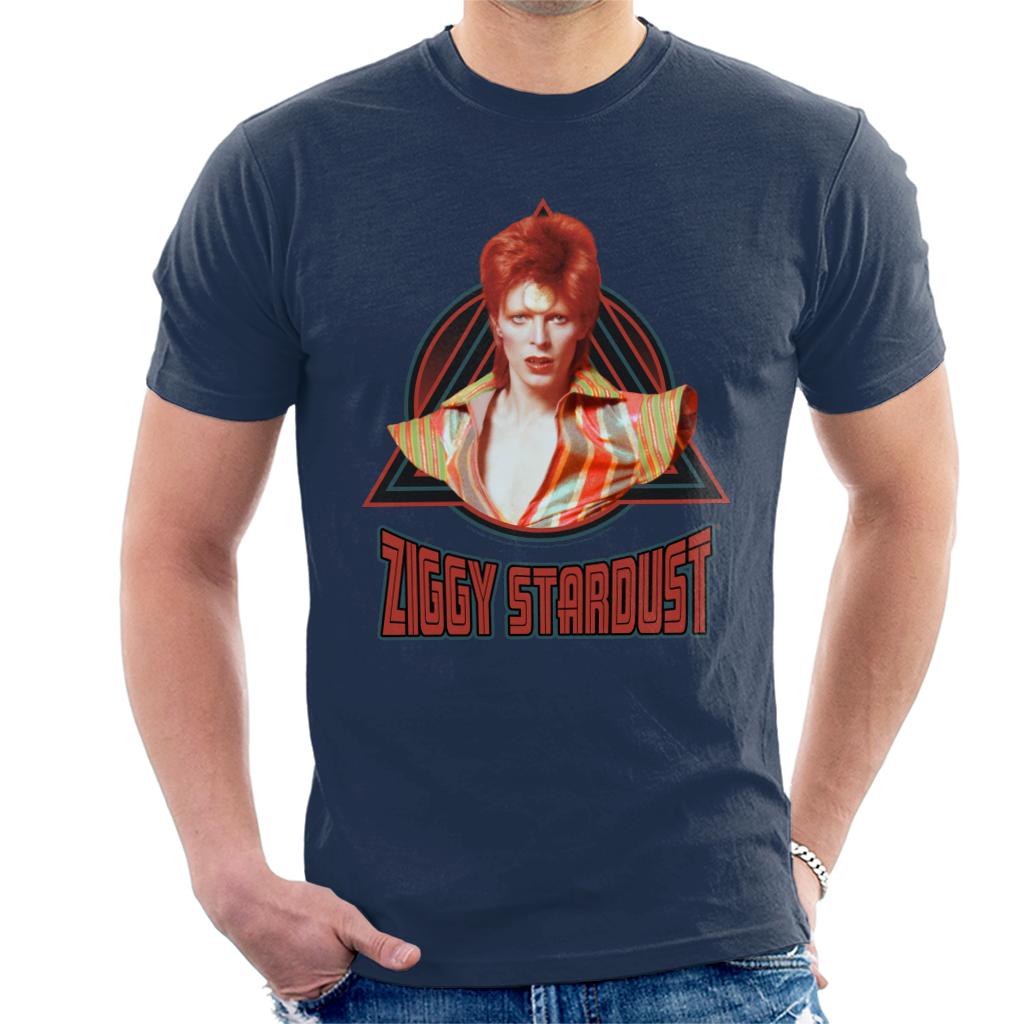 David Bowie As Ziggy Stardust Men's T-Shirt