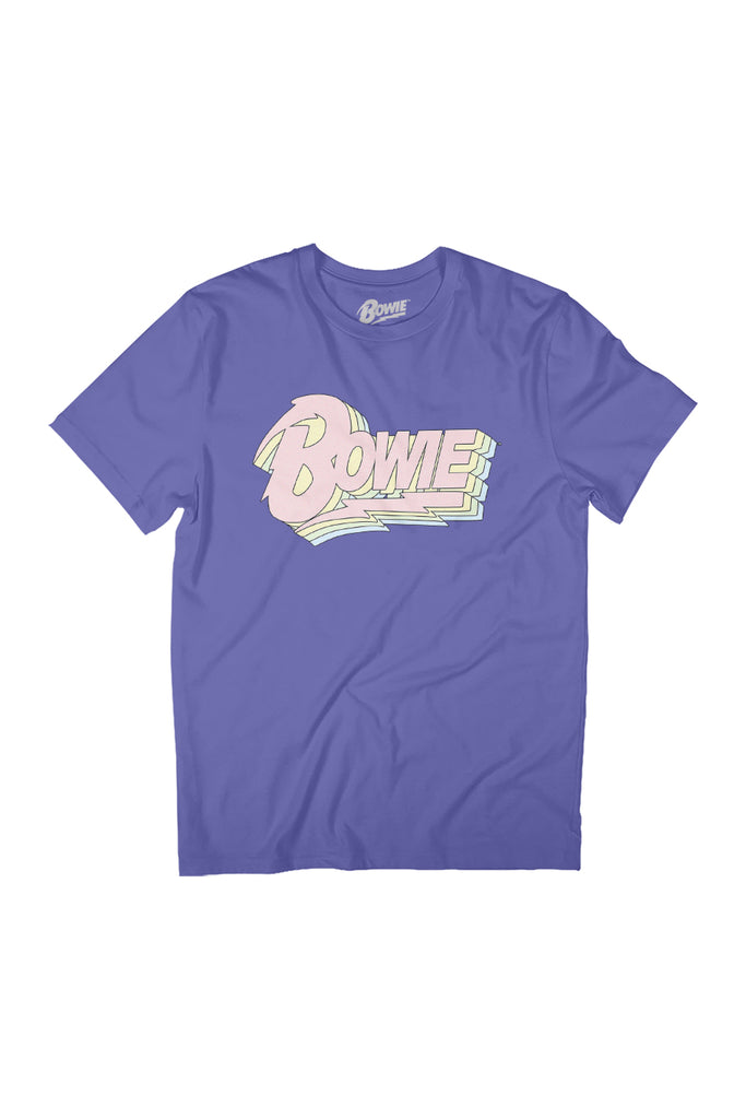 David Bowie Pastel Logo Women's Relaxed Fit T-Shirt-ALL + EVERY