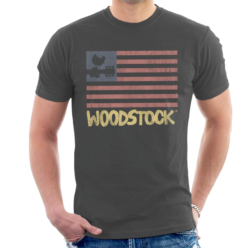 Woodstock Festival Flag Men's T-Shirt