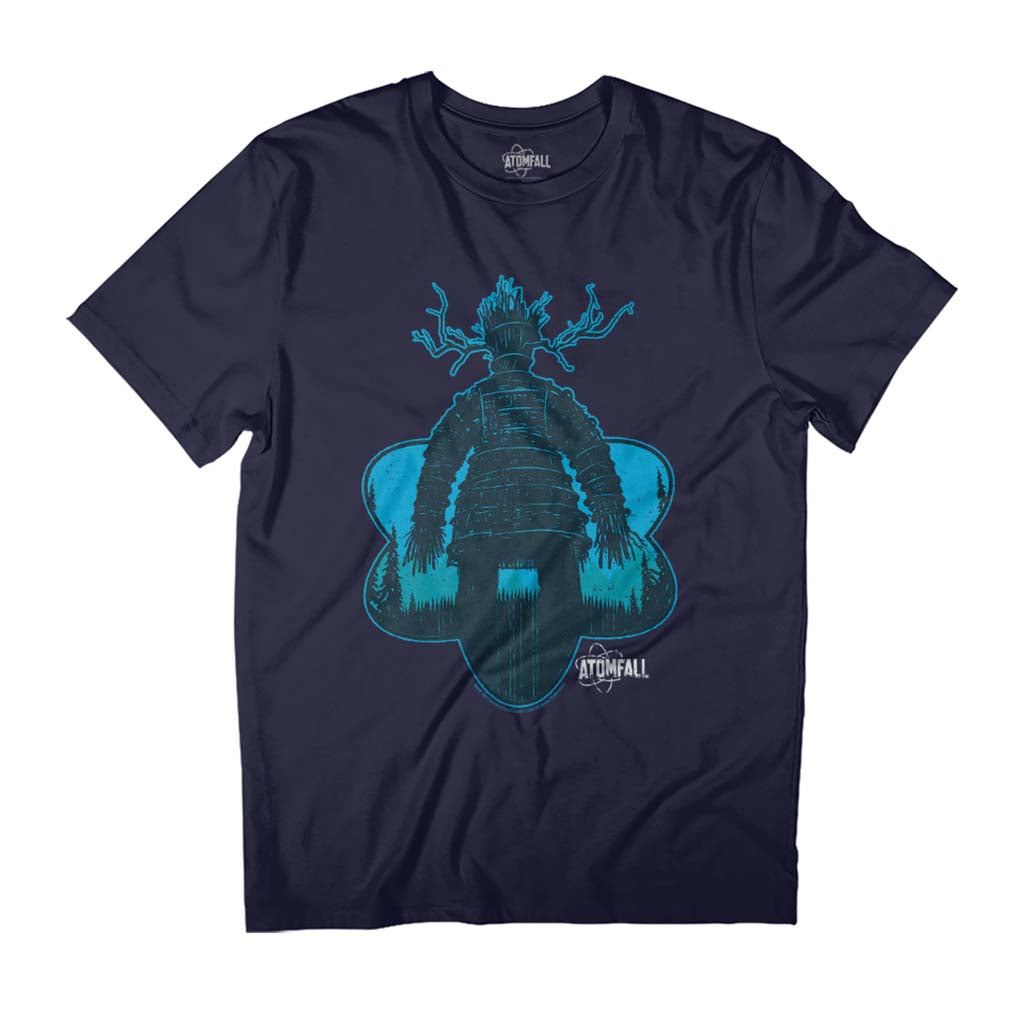 Atomfall Blue Wicker Man Men's T-Shirt-ALL + EVERY