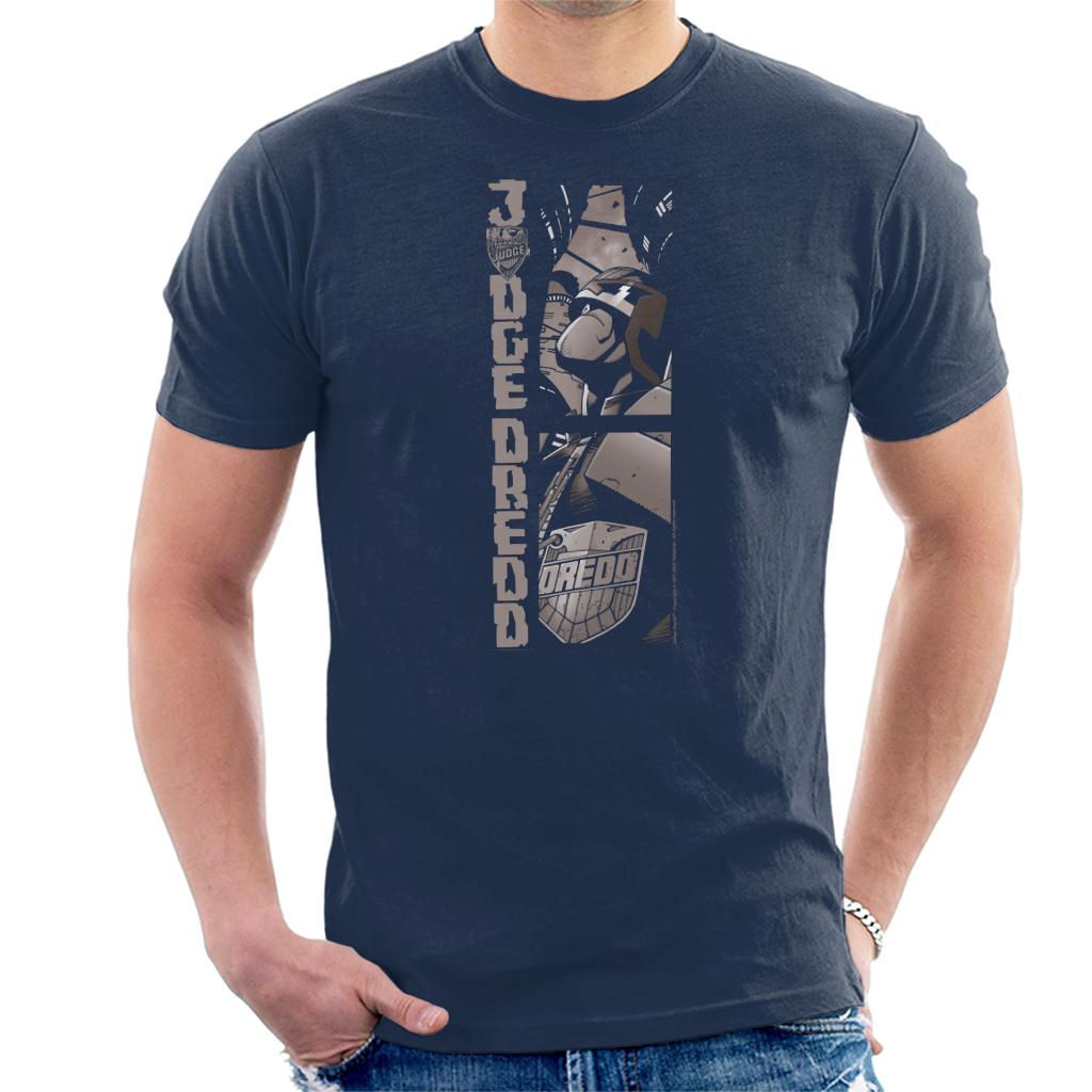 Judge Dredd On The Streets Of Mega-City One 2000 AD Comics Men's T-Shirt