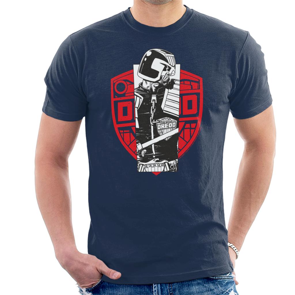 Judge Dredd Law Enforcer 2000 AD Men's T-Shirt