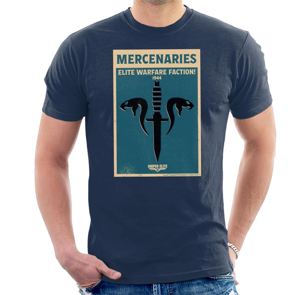 Sniper Elite Mercenaries Elite Warfare Multiplayer Faction Men's T-Shirt
