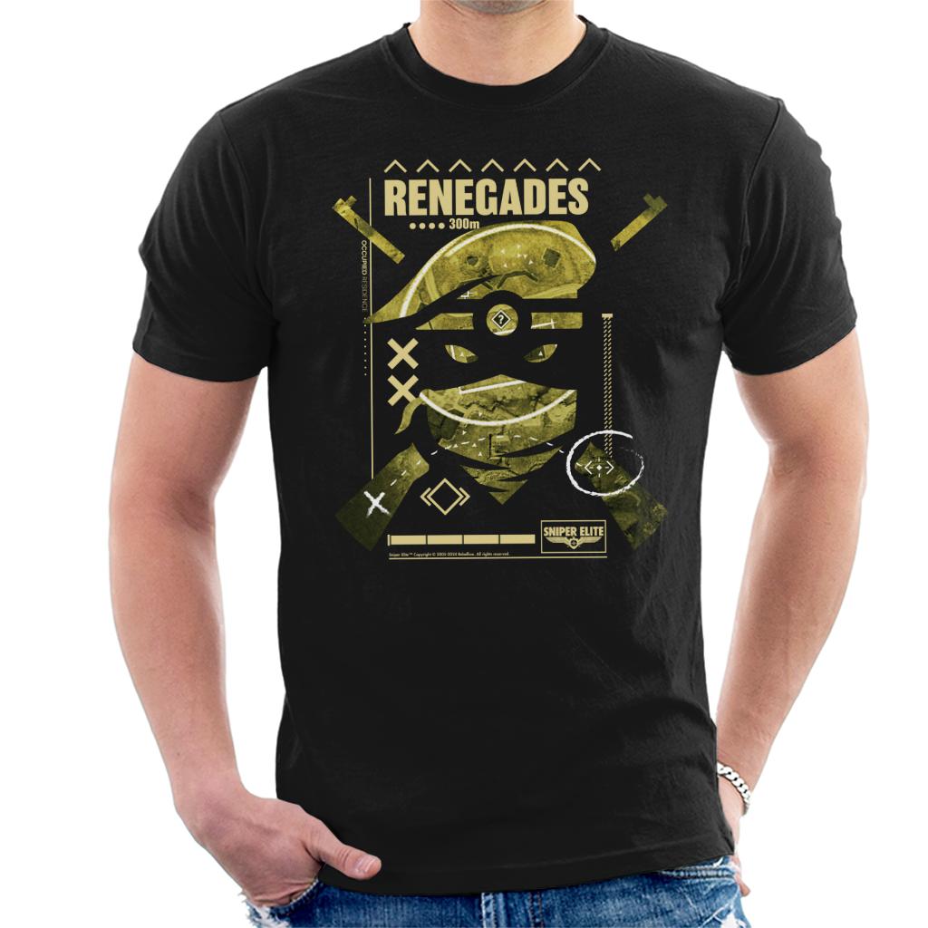Sniper Elite Renegades Multiplayer Faction Logo Men's T-Shirt