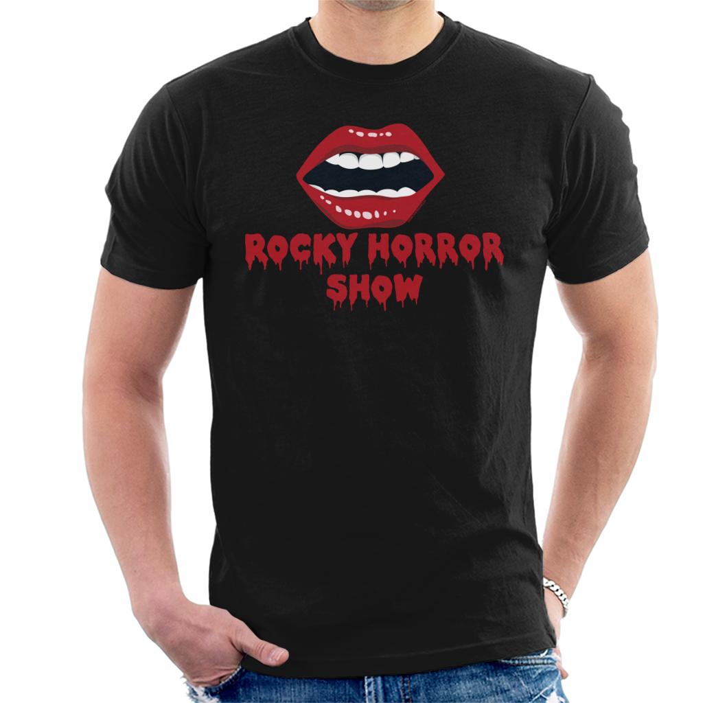 Rocky Horror Show Open Glossy Lips Men's T-Shirt
